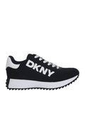 DKNY K3316990 Niva Lace Up Sneakers - Black/White