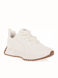 DKNY K3368942 Nix Lace Up Sneakers - Cream