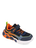 Garvalin 261815-A056 Azul y Naranja Sneakers