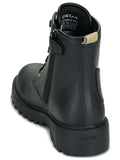 GEOX J6620G C9258 Black/Light Gold Casey Girl Boots