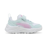 PUMA 407529 01 Trinity 2 LT Παιδικά Sneakers White Mauve Faded Glow