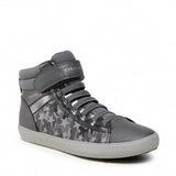 Geox Παιδικό Sneaker High Gisli για Κορίτσι Γκρι Κωδικός: J164NA 00454 C0710