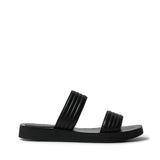 STRIPE GLAMAZONS BLACK LEATHER
