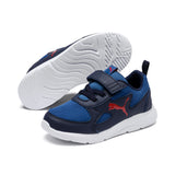 PUMA 192971-03 FUN RACER BRIGHT COBALT-HIGH RISK RED SNEAKER
