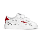 PUMA 389761-01 WHITE BLACK RED SMASH V2 BRAND LOVE