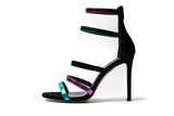 GLAMAZONS WATERMELON MULTI / BLACK