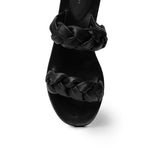 ROMAN BLACK GLAMAZONS