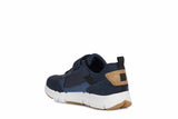 GEOX J159BB NAVY/COGNAC