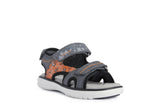 GEOX J15DRD GREY/ORANGE 01504 C0036 MARATEA