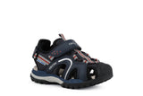 GEOX J250RB NAVY/RED 014ME C0735 BOREALIS