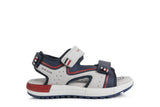 GEOX J25AVA LT GREY/NAVY 022BC C1297 ALBEN