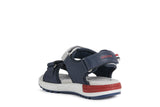 GEOX J25AVA LT GREY/NAVY 022BC C1297 ALBEN