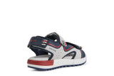 GEOX J25AVA LT GREY/NAVY 022BC C1297 ALBEN