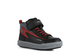 GEOX J264AA 0MEFU C6252 BLACK/RED ARZACH