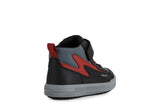 GEOX J264AA 0MEFU C6252 BLACK/RED ARZACH