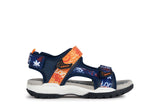 GEOX J350RB NAVY/ORANGE 01454 C0820 BOREALIS
