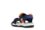 GEOX J350RB NAVY/ORANGE 01454 C0820 BOREALIS