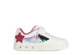 GEOX J358WB WHITE/MULTICOLOR 0BCAT C0653 SKYLIN
