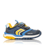 GEOX J02AXA 054CE CO657 NAVY/YELLOW BLUE/YELLOW J TUONO BOY B A