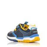 GEOX J02AXA 054CE CO657 NAVY/YELLOW BLUE/YELLOW J TUONO BOY B A